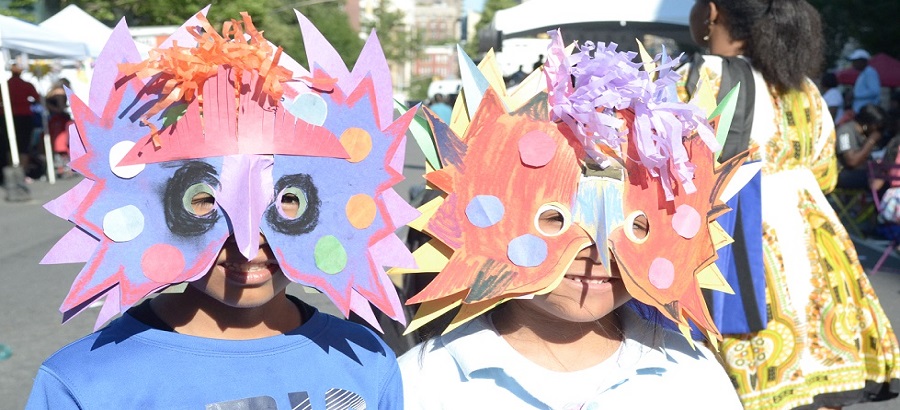 Children have fun at Bronx Music at Melrose event by WHEDco