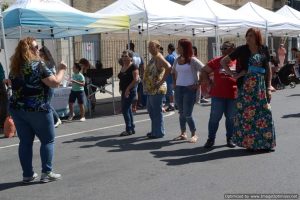 Street dancing at Bronx Summer Fest 2016.