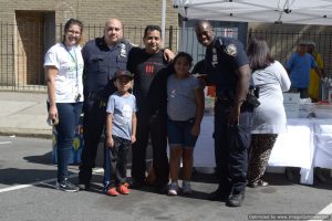 NYPD at Bronx Summer Fest 2016.