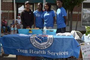 Teen Health Services at Bronx Summer Fest 2016.