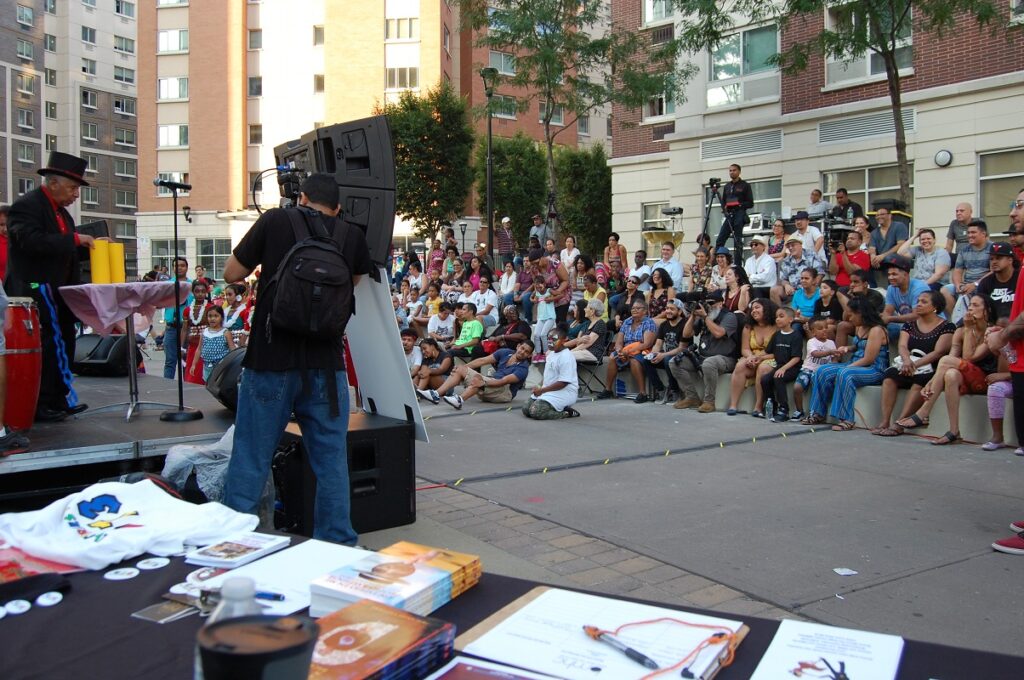 bronx music at melrose event attendees